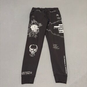 Ninth Hall Joggers Sweatpants Mens Medium Gray Athletic Gym Grunge Y2K Casual